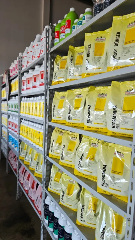 Fertilizante para plantas frutíferas